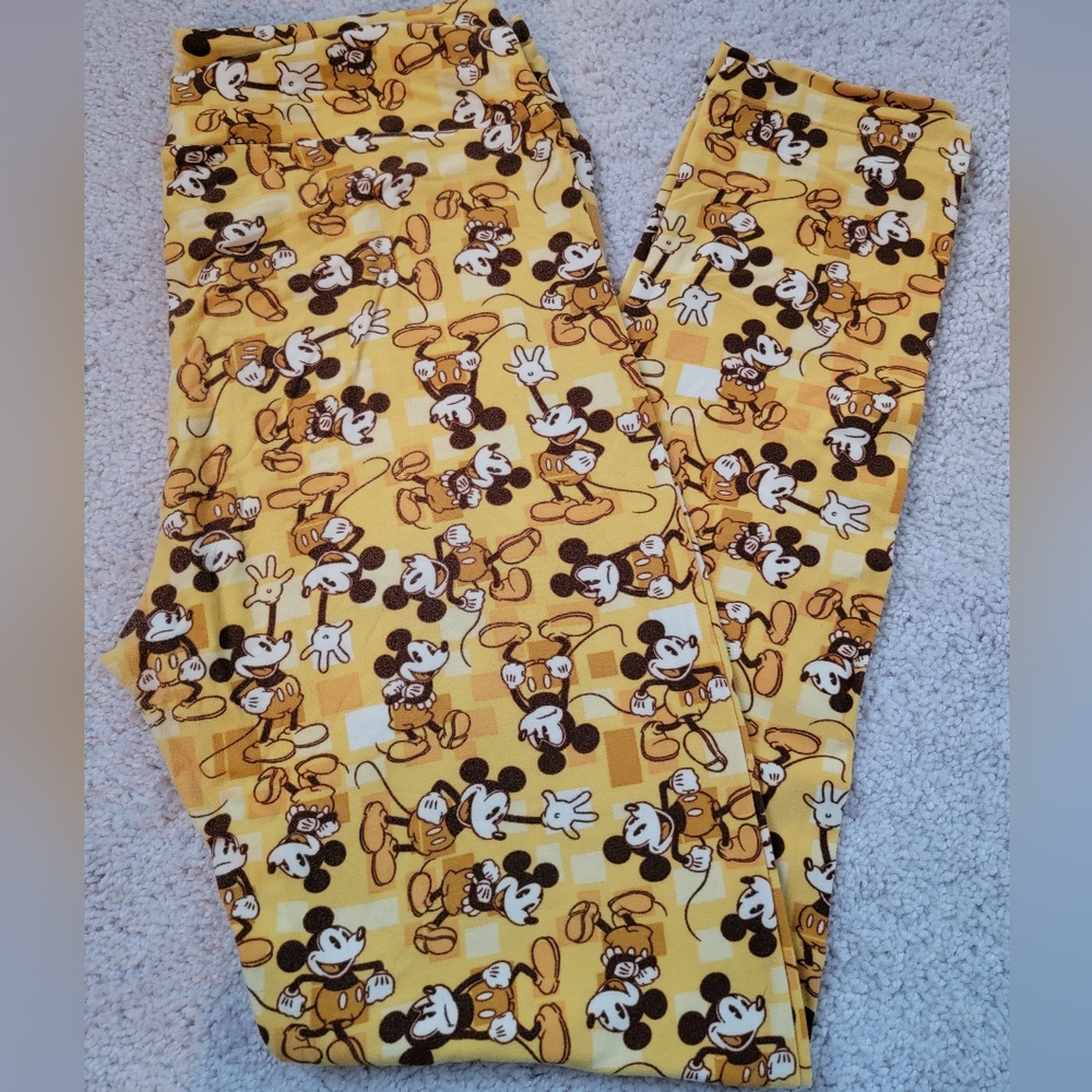 LuLaRoe Mickey Disney Leggings